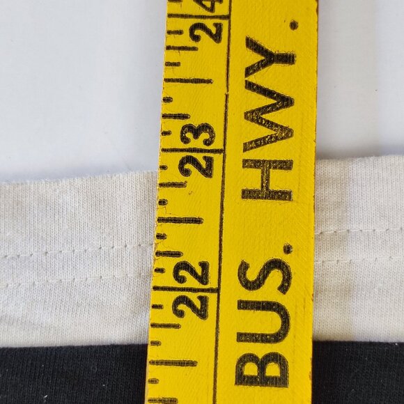 Old Time Hockey Senators long sleeve T-shirt black youth boys size S - Picture 7 of 7